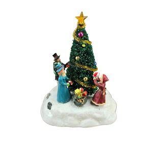 Forever Gifts LED‎ Decorating Christmas Tree Figurine Holiday Village Decoration